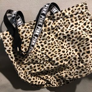 Victoria’s Secret shoulder bag.